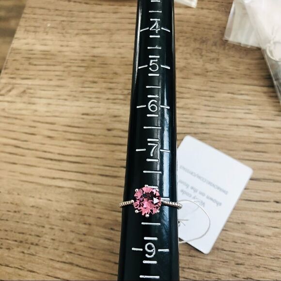 Swarovski authentic Crystals ring White Rhodium plated - Picture 10 of 10